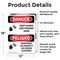 Signmission Safety Culture Sign, 12 in Width, Vinyl Decal, Rectangle, Bilingual OS-2PACK-DS-D-1218-VS-1390 - alternate 6